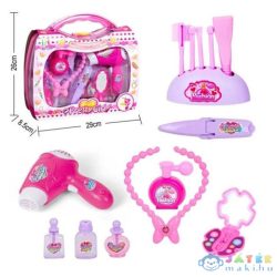  Szépségszett Átlátszó-Pink Bőröndben Kiegészítőkkel (Magic Toys, MKL446072)