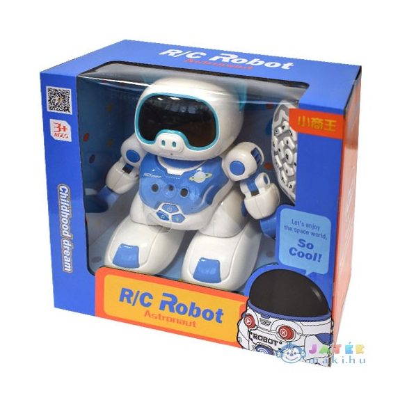 Távirányítós Táncoló Robot Malac Hanggal 20Cm - Kék (Magic Toys, MKL035969)