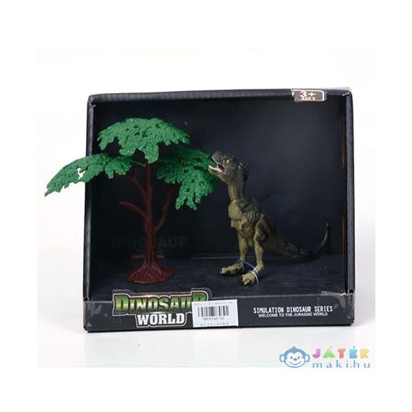 T-Rex Figura Fával 12Cm (Magic Toys, MKK546162)