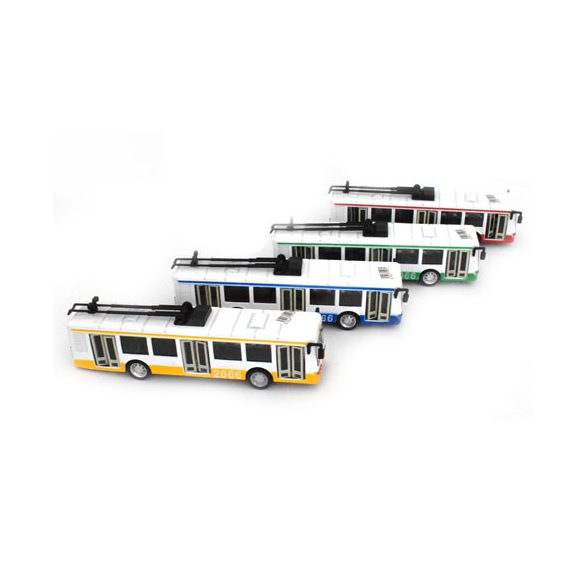 Trolibusz Fém Modell 1/90 - Többféle (Magic Toys, MKL107258)