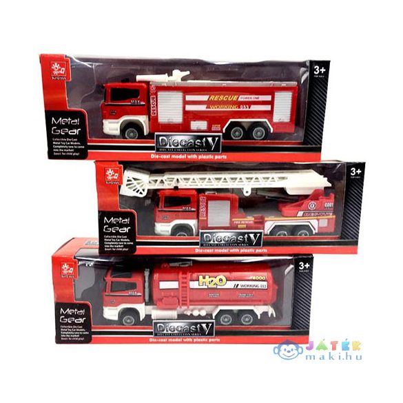 Tűzoltósági Járművek Többféle Változatban (Magic Toys, MKM600367)