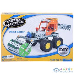   Úthengeres Traktor Fém Építőjáték 193Db-os (Magic Toys, MKK268395)