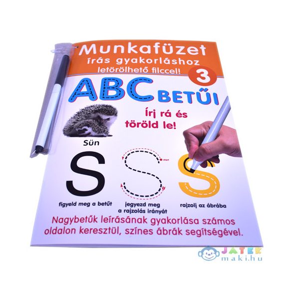 Abc Betűi Gyakorló Munkafüzet - D-Toys (Magyar Gyártó, 505/03)