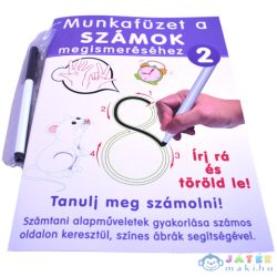   Számok Megismerése Gyakorló Munkafüzet - D-Toys (Magyar Gyártó, 505/02)
