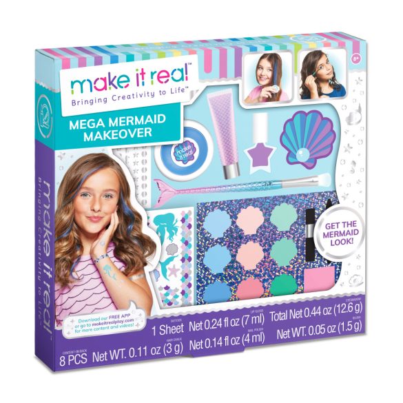 Make It Real Szépség, Változz Sellővé Smink Szett (Make It Real, MIR2460)