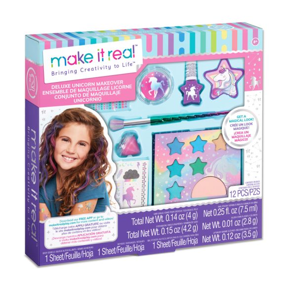 Make It Real Szépség, Változz Unikornissá Smink Szett (Make It Real, MIR2461)