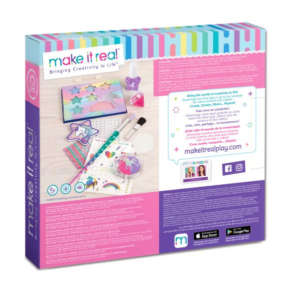 Make It Real Szépség, Változz Unikornissá Smink Szett (Make It Real, MIR2461)
