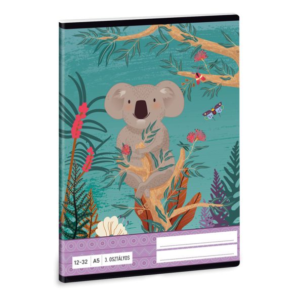Ars Una: Kirra Koala A/5 3. Osztályos Füzet 12-32 (Ars Una, 53600448)