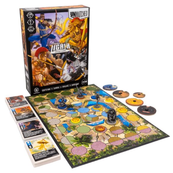 Unmatched: Legendák Ligája - Második Felvonás Társasjáték (Asmodee, IEUMBLRS2)