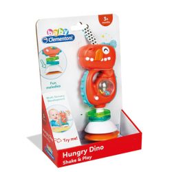   Baby Éhes Dínó Csörgő Funkcióval - Clementoni (Clementoni, 17362)