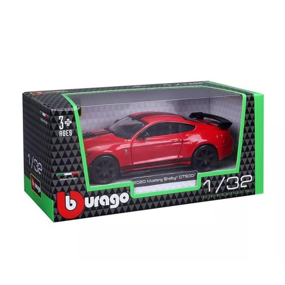 Bburago 2020 Mustang Shelby GT500 Piros 1:32 (Bburago, 18-4300)