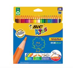 Bic Kids Evolution Színes Ceruza Készlet 24 Darabos
