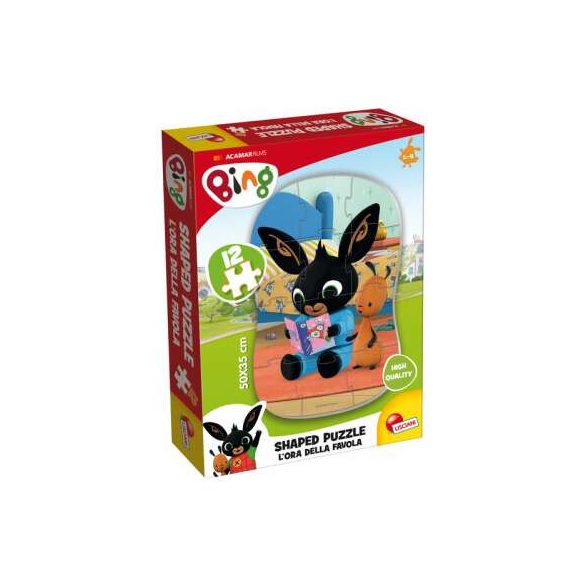 Bing első kirakóm - Barátok!, 12 db-os puzzle - LIS74730