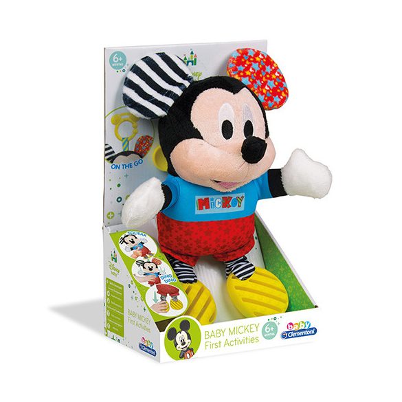 Mickey egér bébi plüss - Clementoni (Clementoni, 17165)
