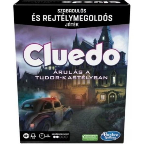Hasbro Cluedo Escape - Árulás a Tudor-kastélyban szabadulószobás társasjáték (F5699165)