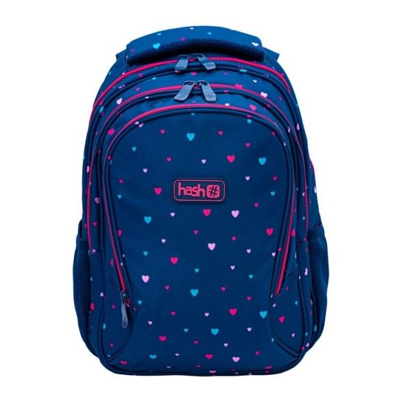 Hash Szivecskés Iskolatáska, Ergonomikus Hátizsák (Astra, HS-235)