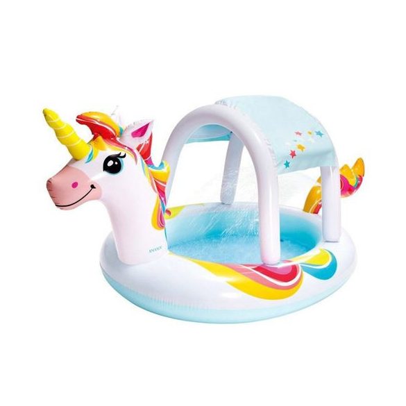 Intex Unikornisos spriccelős medence 254x132x109cm - (Intex, 58435NP)