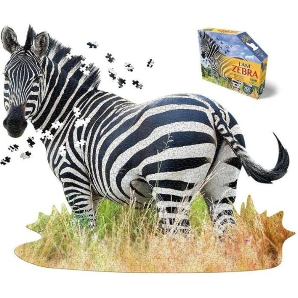 Wow: Formapuzzle  - 1000 Db, Zebra (Kensho, 7003-IAMzebra)