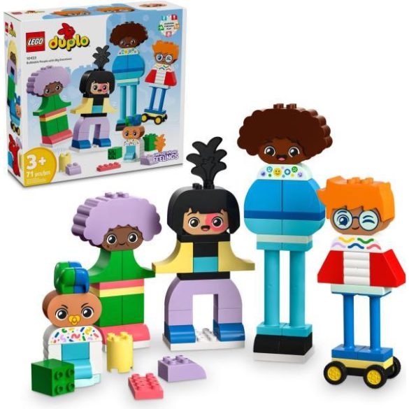 LEGO® DUPLO® - Megépíthető figurák különféle érzelmekkel (10423)