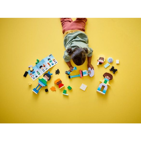 LEGO® DUPLO® - Megépíthető figurák különféle érzelmekkel (10423)