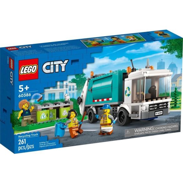 LEGO City - Szelektív kukásautó (Lego, 60386)