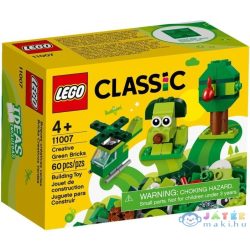 Lego Classic - Kreatív zöld kockák (Lego, 11007)