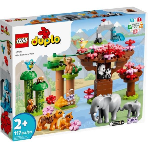 Lego Duplo: Town Ázsia vadállatai 10974 (Lego, 10974)