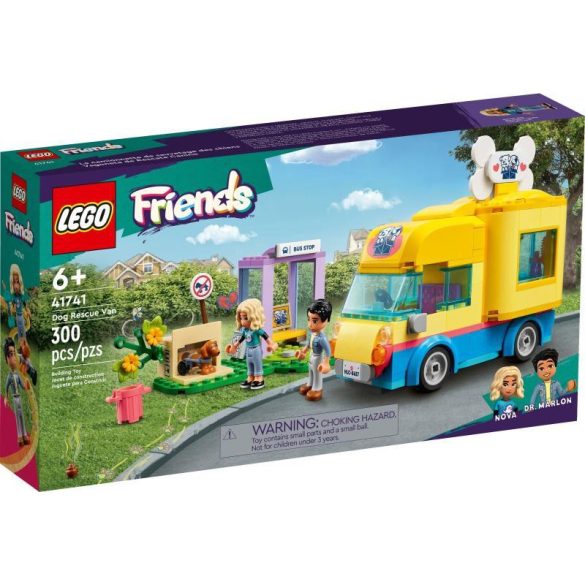 LEGO Friends - Kutyamentő furgon Csomagolássérült (Lego, 41741)