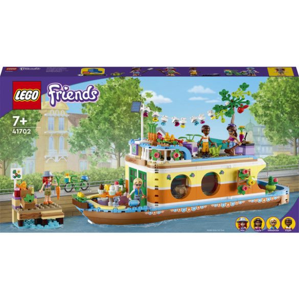 LEGO Friends Lakóhajó a csatornán 41702 (Lego, 41702)