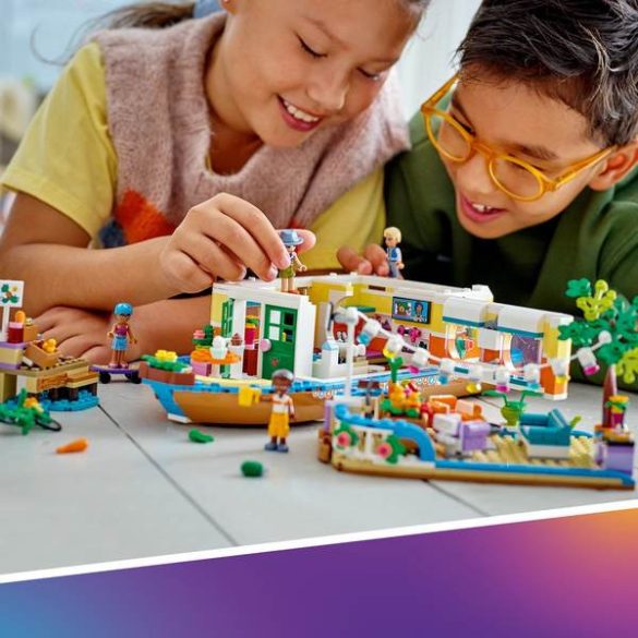 LEGO Friends Lakóhajó a csatornán 41702 (Lego, 41702)