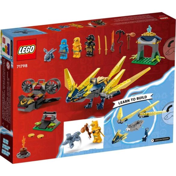 LEGO Ninjago - Nya és Arin csatája a kis sárkány ellen (Lego, 71798)