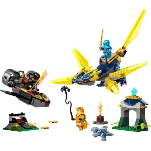 LEGO Ninjago - Nya és Arin csatája a kis sárkány ellen (Lego, 71798)