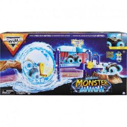   Monster Jam: Megalodon Monster Wash játékszett kisautóval (Spin Master, 6060518)