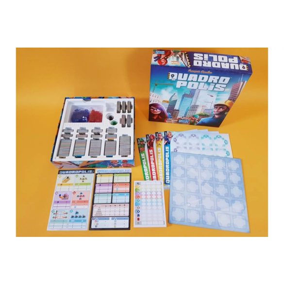 Quadropolis a Csoda Napjai Társasjáték (Gemklub, ASM34551)