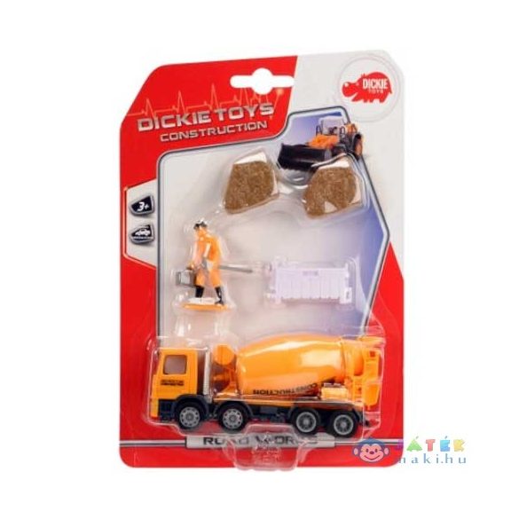 Road Works Munkagépek, 4 Változatban (Simba Toys, 203342005)