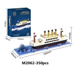 Titanic Mini Építő Készlet 350 db-os M2062