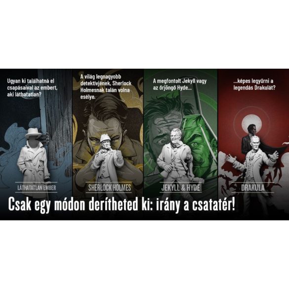 Unmatched: Árny és Köd Társasjáték (iello, IEUCAFRS)