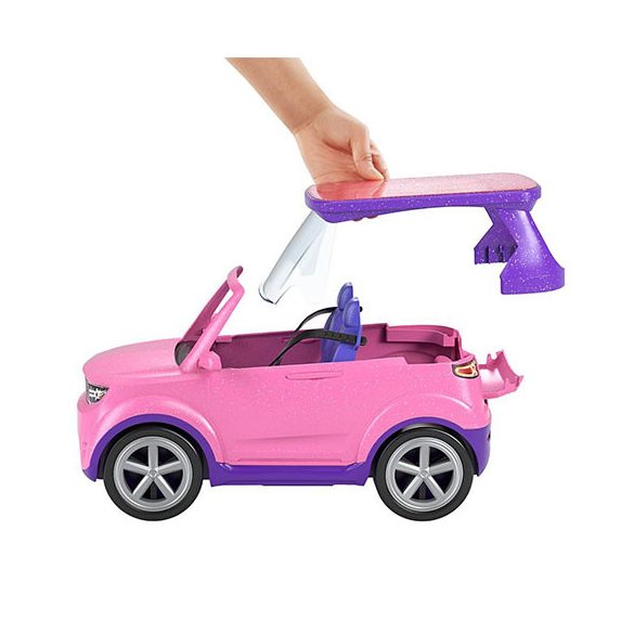 Barbie: Big City Big Dreams - Álomautó játékszett , Guruló Színpad (Mattel, GYJ25)