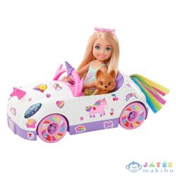 Barbie: Chelsea Baba Unikornis Autója (Mattel, GXT41)