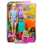 Barbie: Kempingező Malibu Baba (Mattel, HDF73, HDF72)
