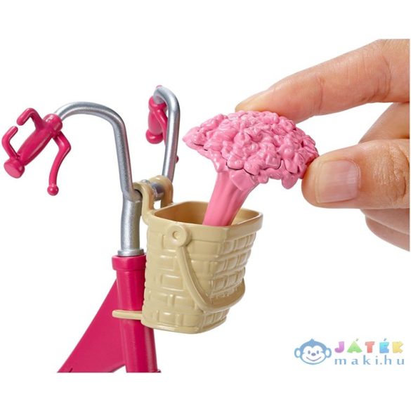 Barbie: Klasszikus Bicikli - Rózsaszín (Mattel, DVX55)