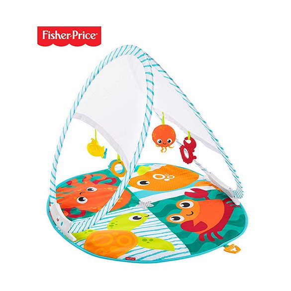 Fisher-Price: Halacskás Praktikus Játszószőnyeg (Mattel, FXC15)