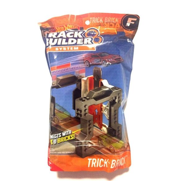 Hot Wheels: Pályaépítő Kiegészítők - F, Trick Brick (Mattel, DLF01)