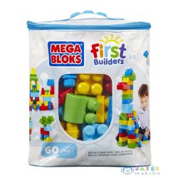   Mega Bloks: 60 Db Klasszikus Színű Építőkocka Táskában (Mattel, DCH55)