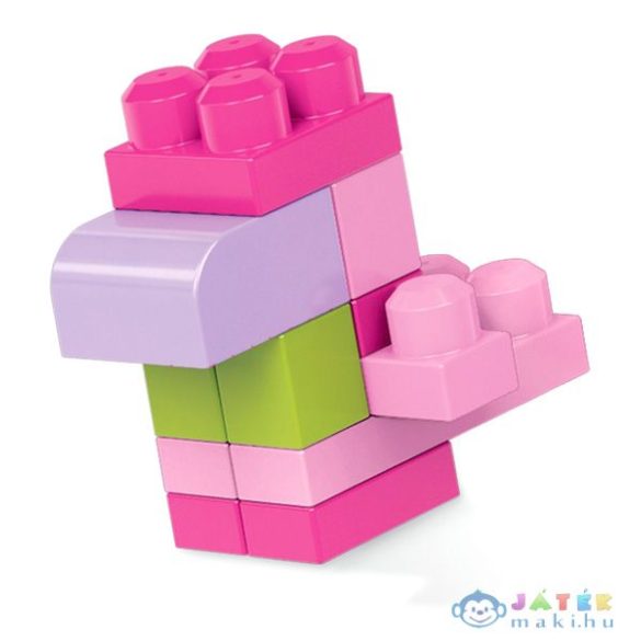 Mega Bloks: 60 Db Lányos Építőkocka Táskában (Mattel, DCH54)