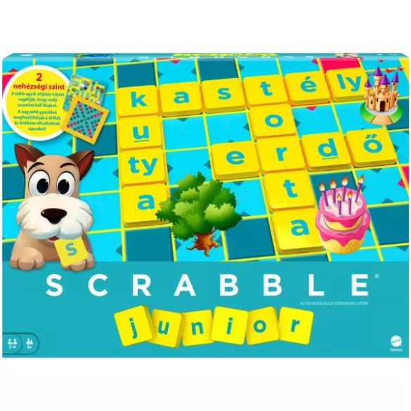 Scrabble Junior Társasjáték (Mattel, Y9737)
