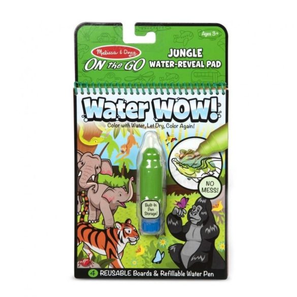 Melissa & Doug Kreatív Játék, Rajzolás Vízzel, Dzsungel (Melissa & Doug, 30176)