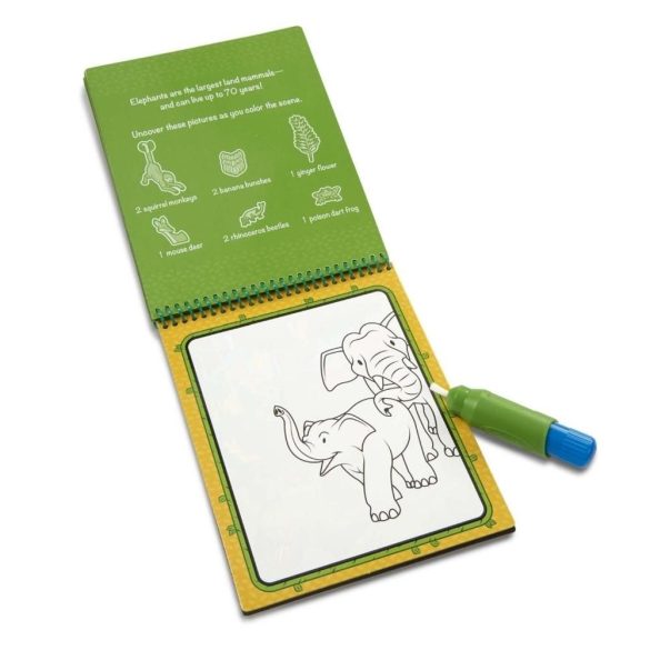 Melissa & Doug Kreatív Játék, Rajzolás Vízzel, Dzsungel (Melissa & Doug, 30176)