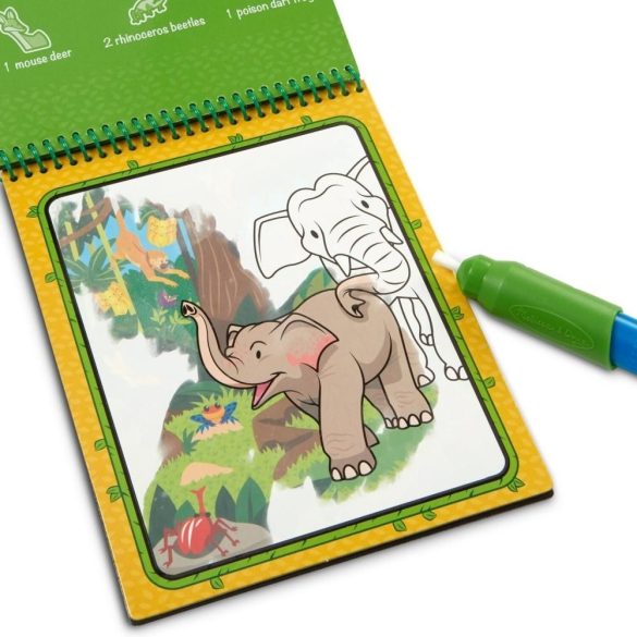 Melissa & Doug Kreatív Játék, Rajzolás Vízzel, Dzsungel (Melissa & Doug, 30176)