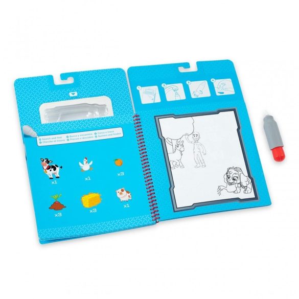 Melissa & Doug Kreatív Játék, Rajzolás Vízzel, Mancs Őrjárat - Skye (Melissa & Doug, 33250)